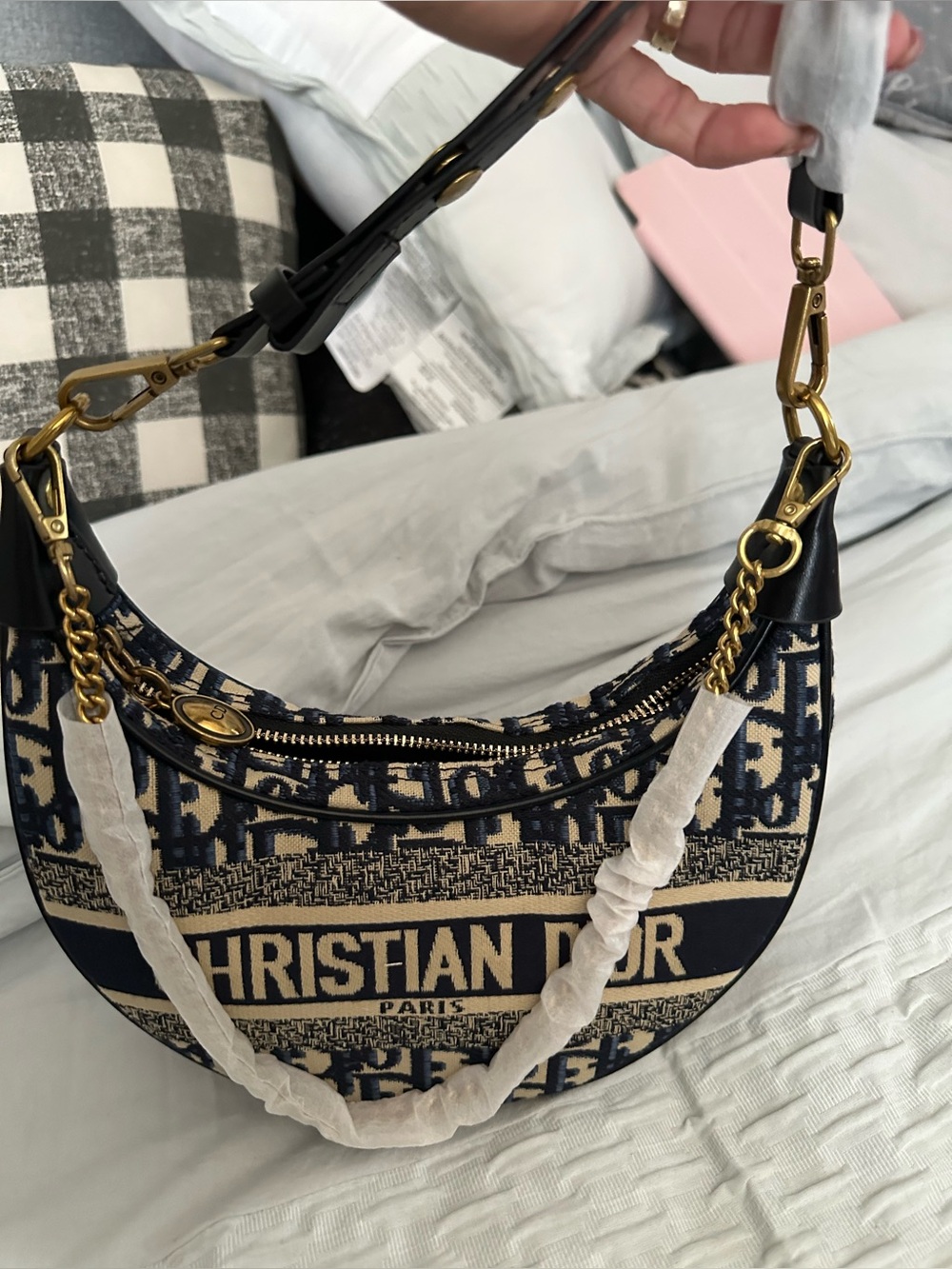 Black   And blue  Mini Women bag
